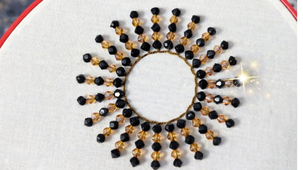 I Wasn’t Expecting This Result with Gold & Black Beads…😍
