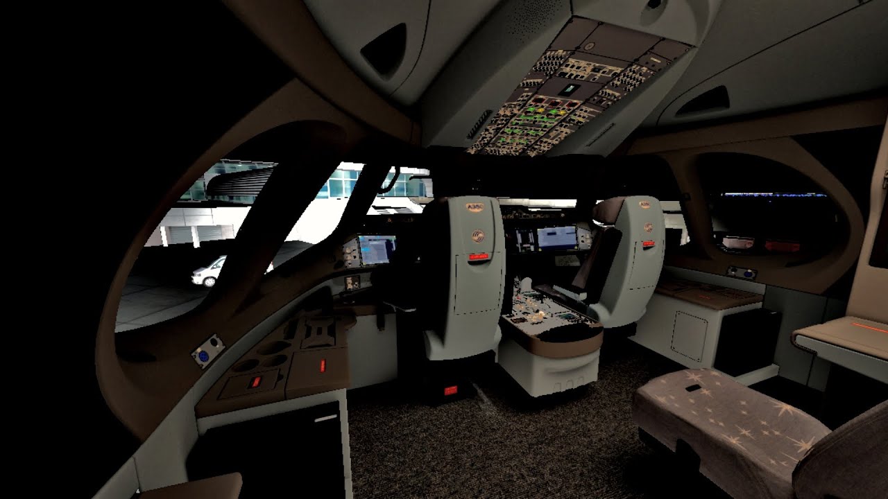 Inside the Airbus A350 Cockpit | Real ATC Takeoff Experience