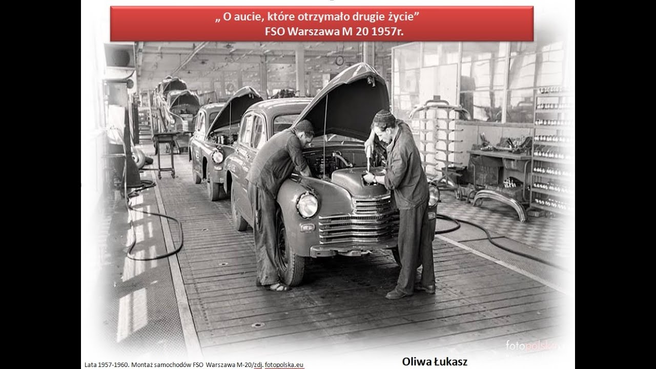 Renowacja FSO Warszawa M20 1957r
