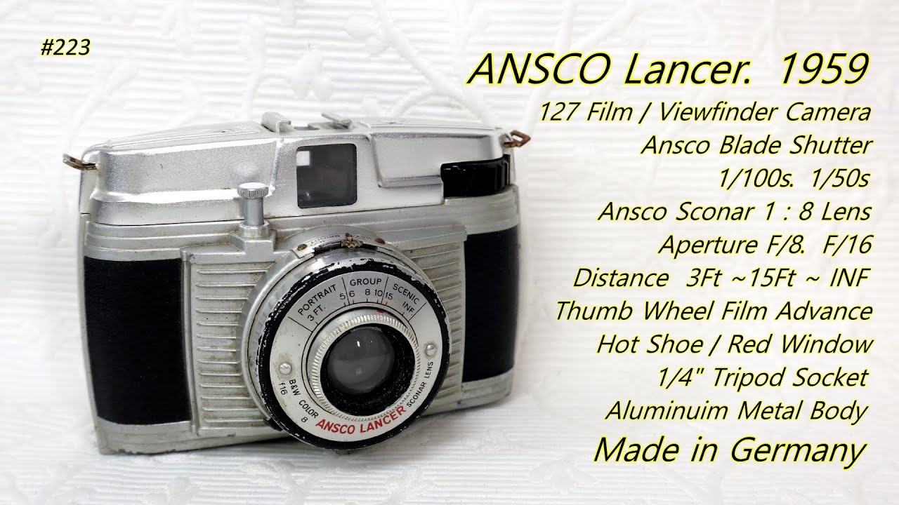 ANSCO Lancer  (Bella44)  1959