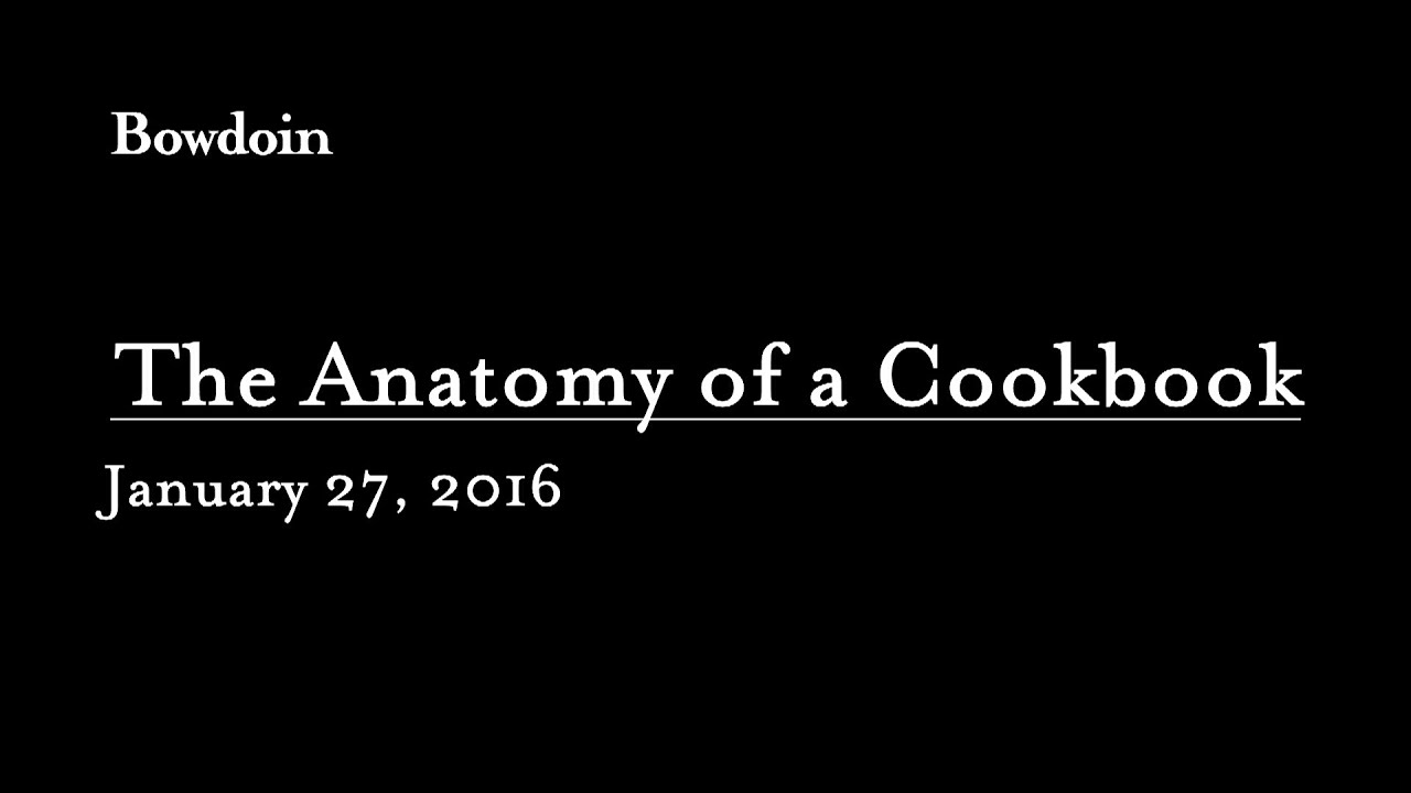 Antiquarian Bookseller Don Lindgren: Anatomy of a Cookbook