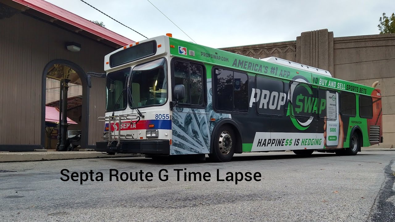 Septa Route G Time Lapse ( Full Ride )