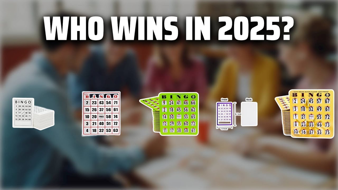 The Top 5 Best Large Print Bingo in 2025 - Must Watch Before Buying!