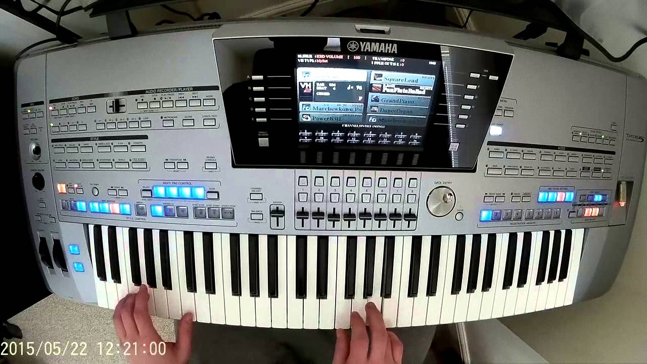 Lady Pank - Marchewkowe Pole * Yamaha TYROS 5 *