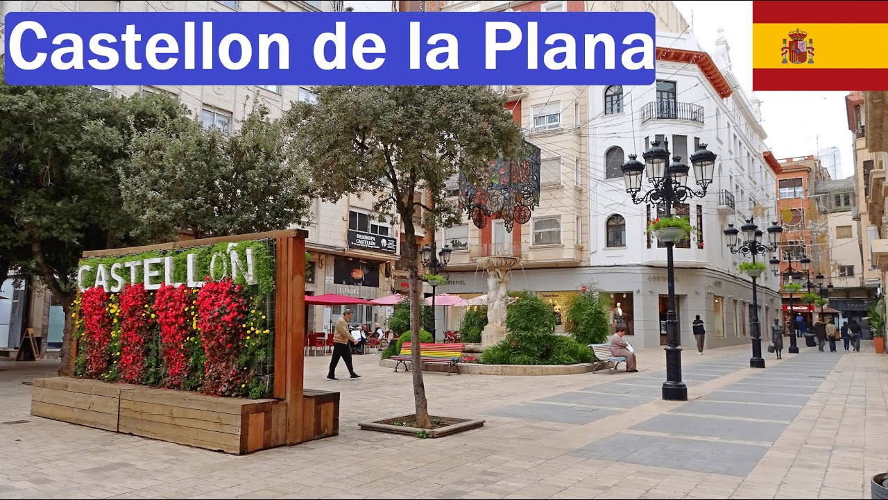 🇪🇸 Spain, Catellon De La Plana Walking Tour 2025【4K】