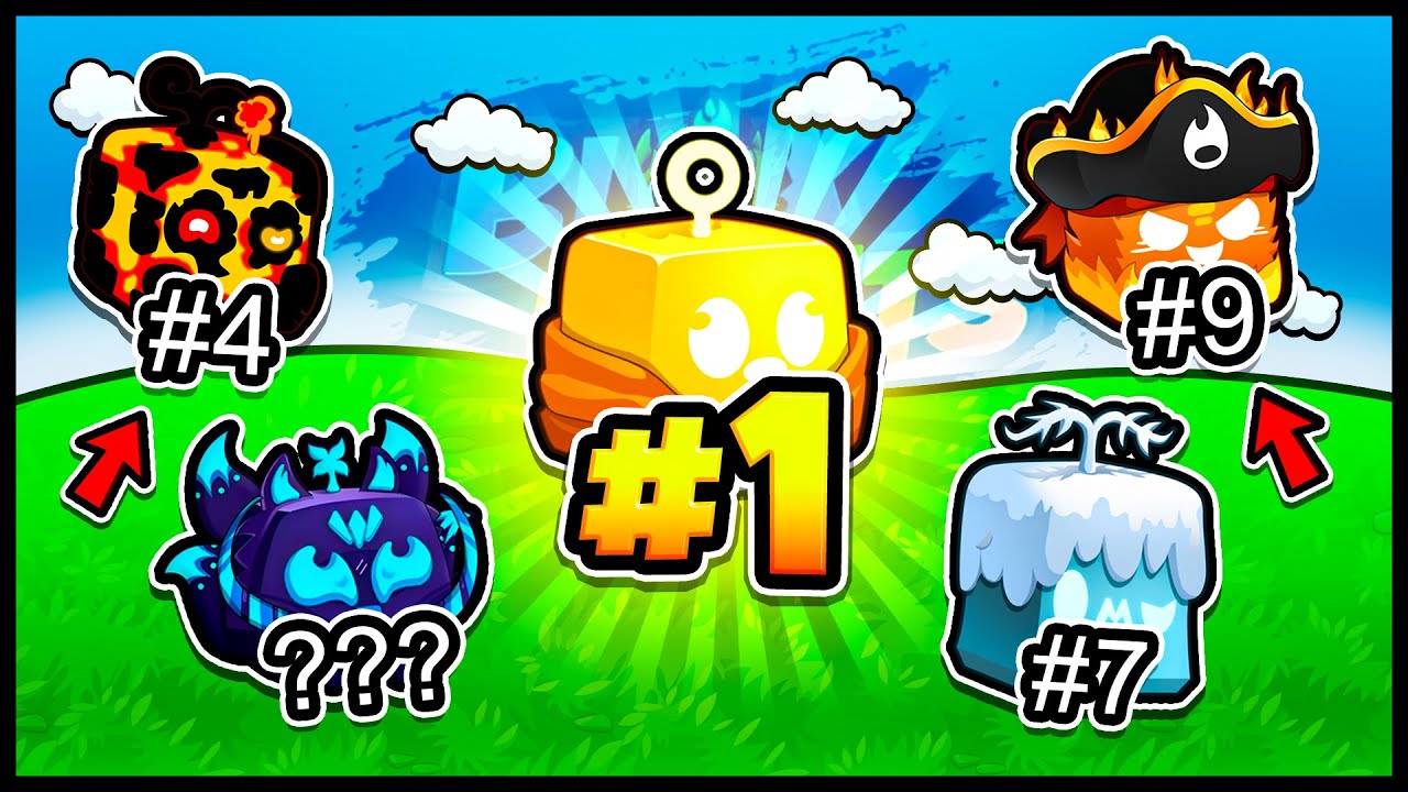 Top 10 BEST Fruits For Grinding In Blox Fruits! (Update 25)