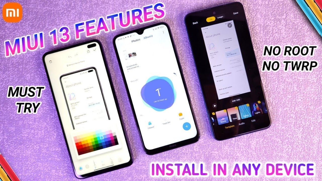 How To Install Miui 13 New Features On Any XIAOMI Device | Install Miui 13 New Features Gallery App