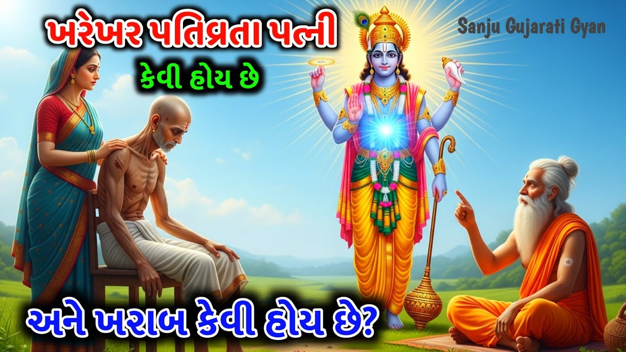 ખરેખર પતિવ્રતા પત્ની કેવી હોય છે | અને ખરાબ કેવી હોય છે? #gujaratistory #gyan #vastutips 