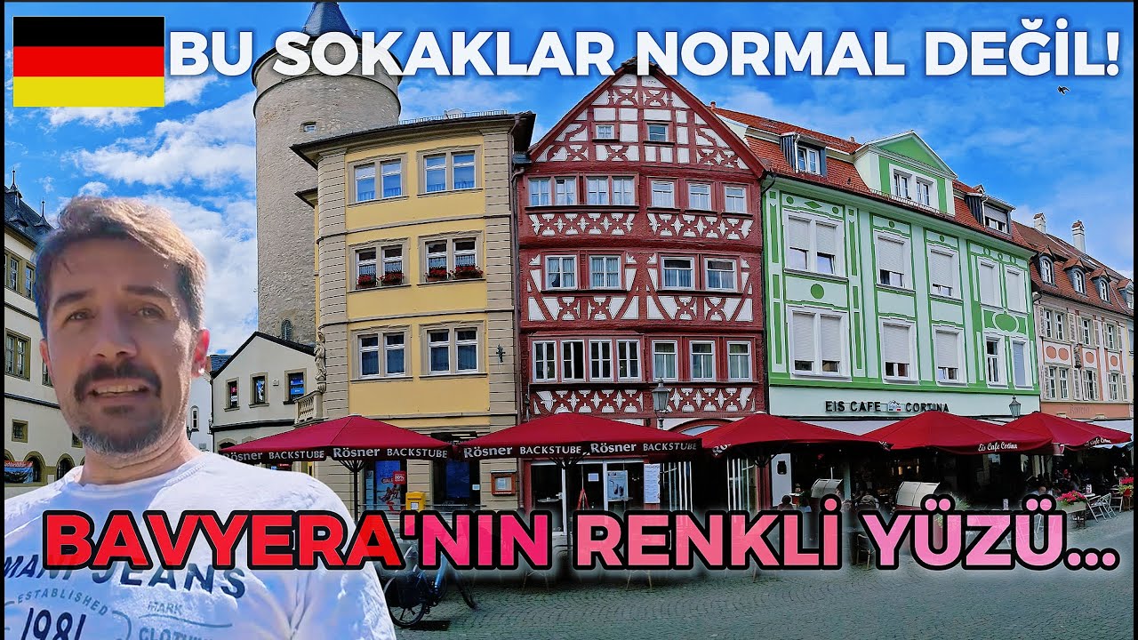 Almanya&rsquo;nın Turist Akınından Uzak Saklı Kasabası | Kitzingen