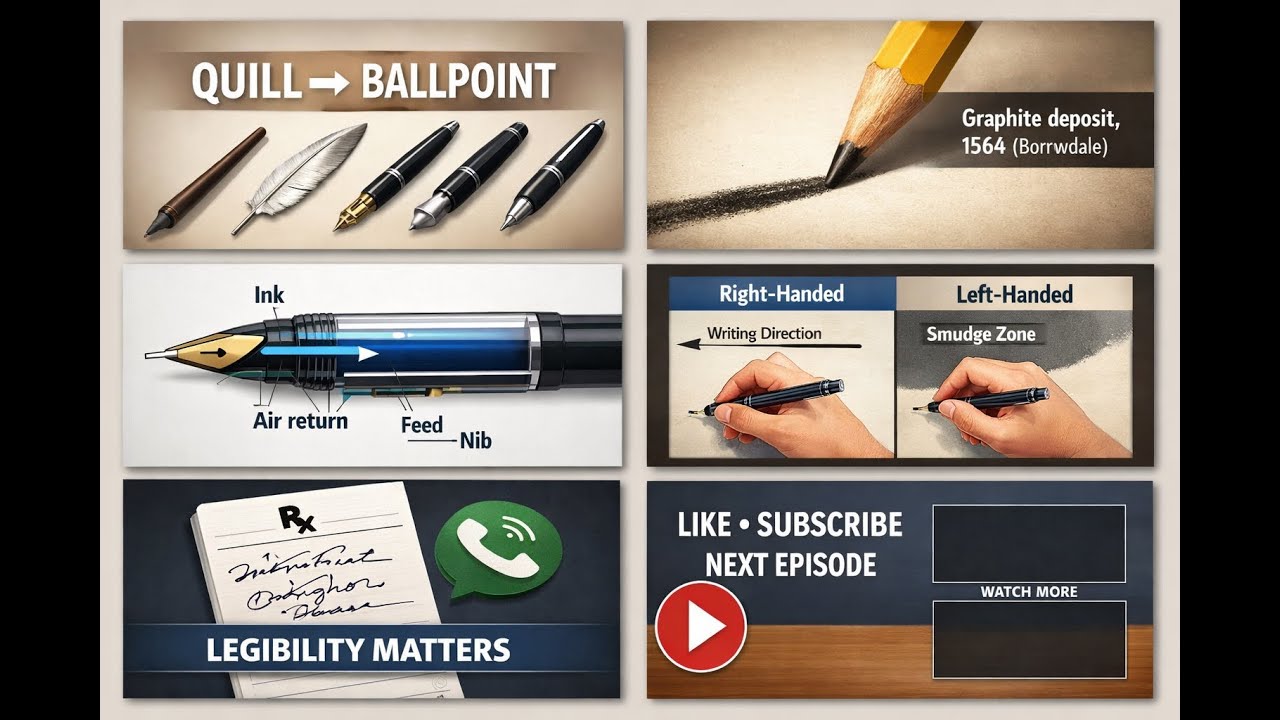 To The Point--The History of Writing Implements