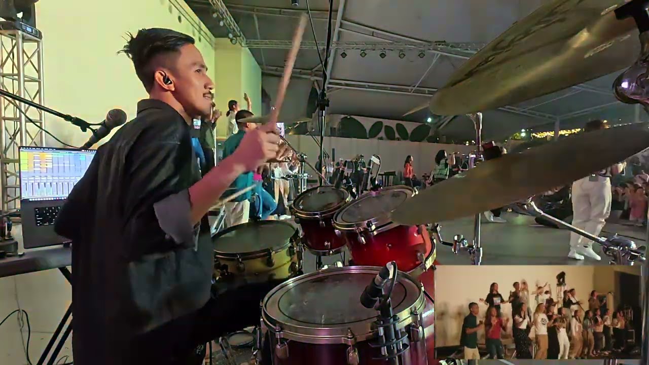 Walang Humpay - Mega Harvest Music // DRUM CAM