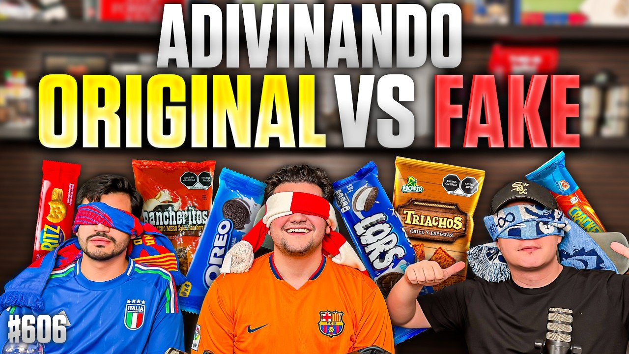 PODCAST DE PADILLA #606 &mdash; ADIVINANDO PRODUCTOS ORIGINALES CONTRA SUS IMITACIONES