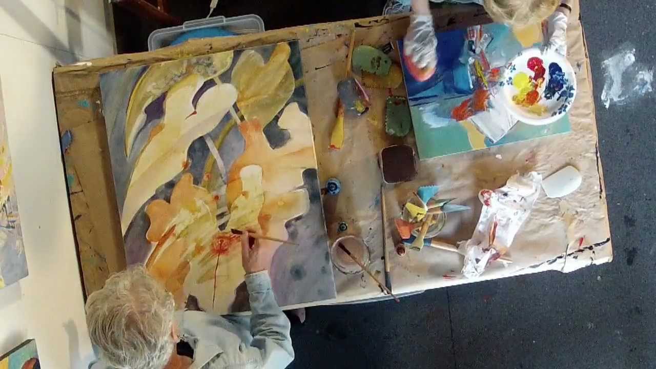 Painting with Princeton Catalyst Blades and Wedges
