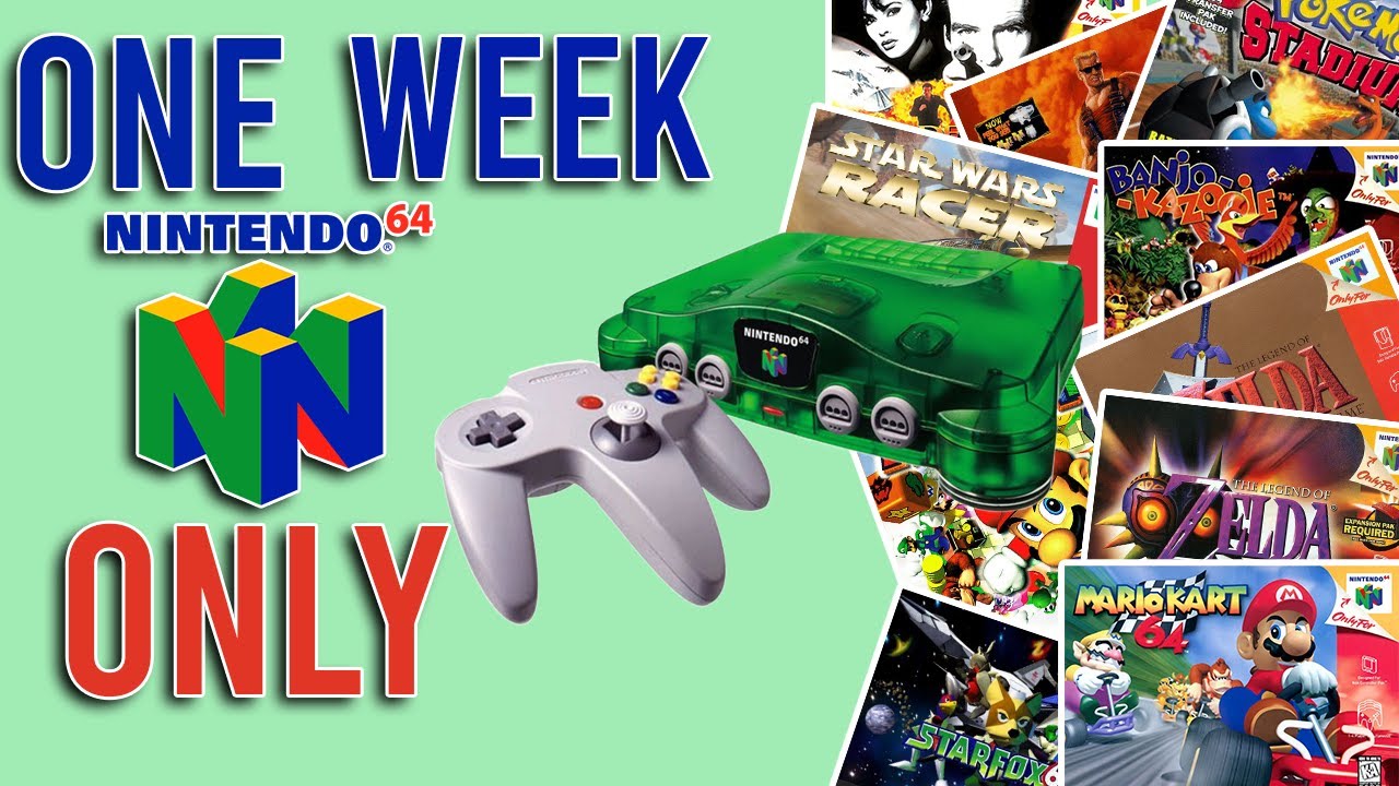 I Played ONLY The Nintendo 64 For A Week In 2023