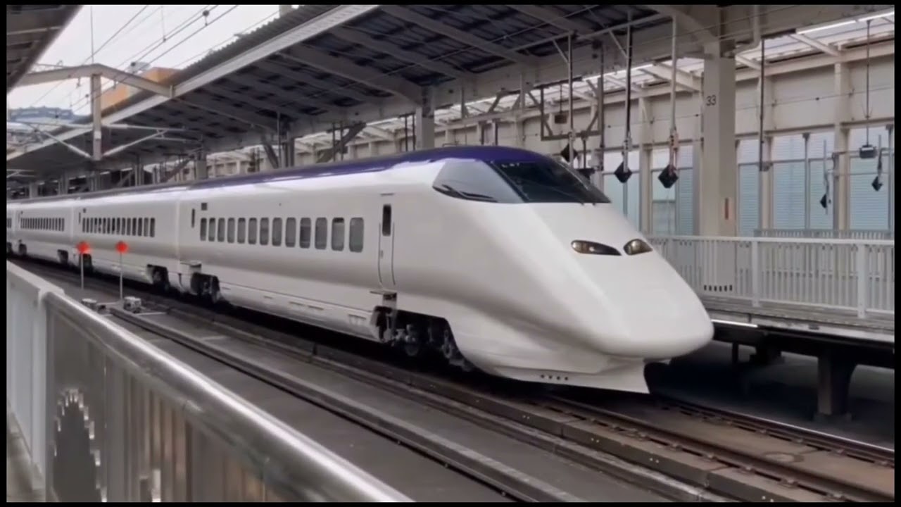 E3 Shinkansen - Trials conducted by Japan for #india bullet #train #travel, #viralvideo #japan