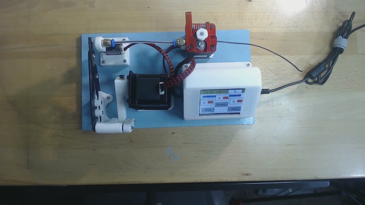 Arduino custom wire stripper-wire cutter machine