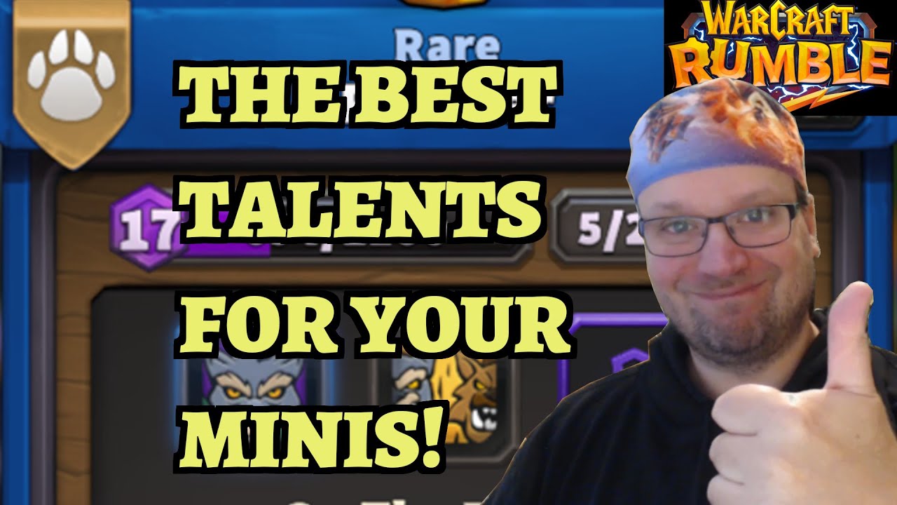 The BEST Talents for All Leaders, All Troops, All Minis - Talent Guide (Warcraft Rumble)