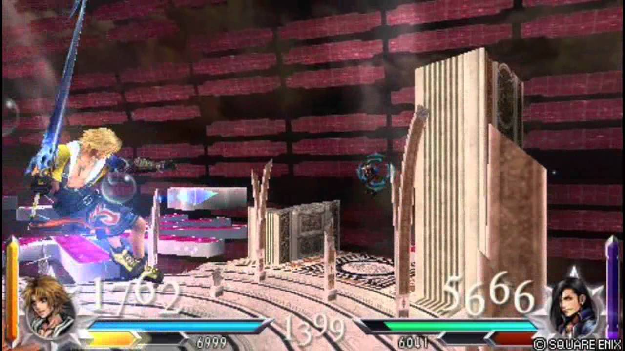 Dissidia 012 PVP Match #12 -Aldred- (Tidus) vs GunnerAngelxDT (Laguna)