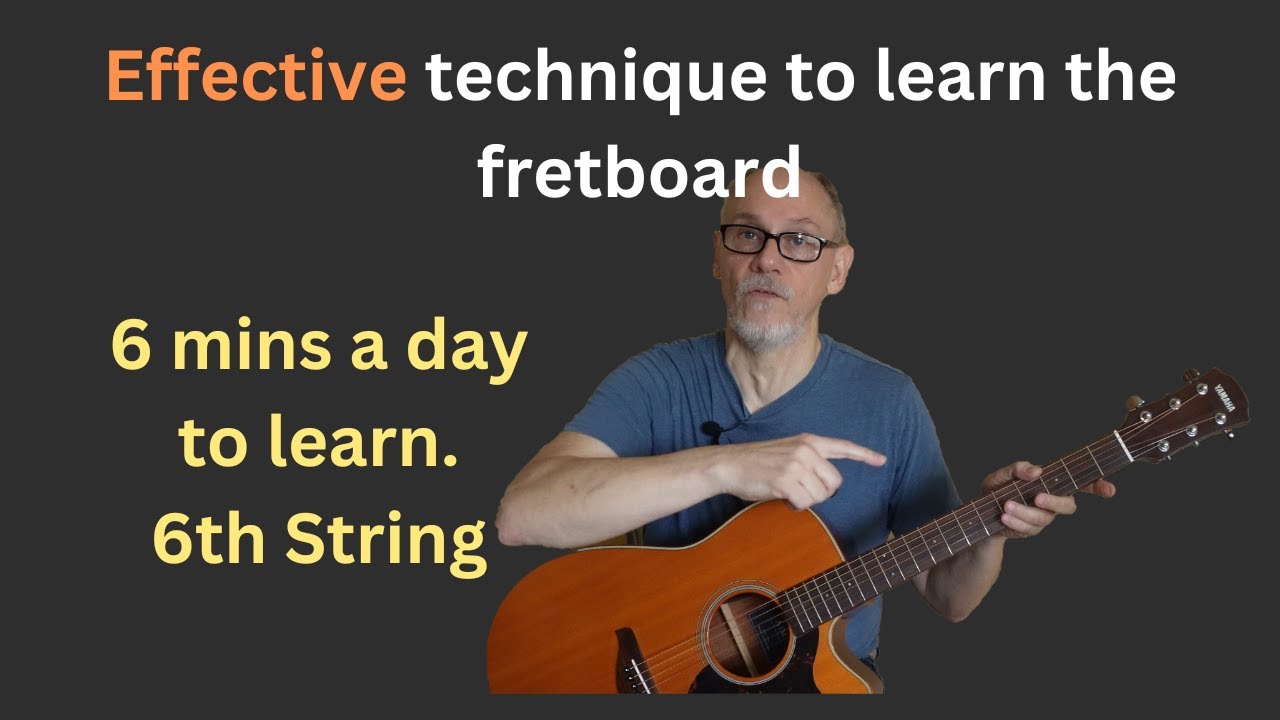 Memorize the Fret Board.  The BEST exercise to memorize that really WORKS.  Today: E string(s)