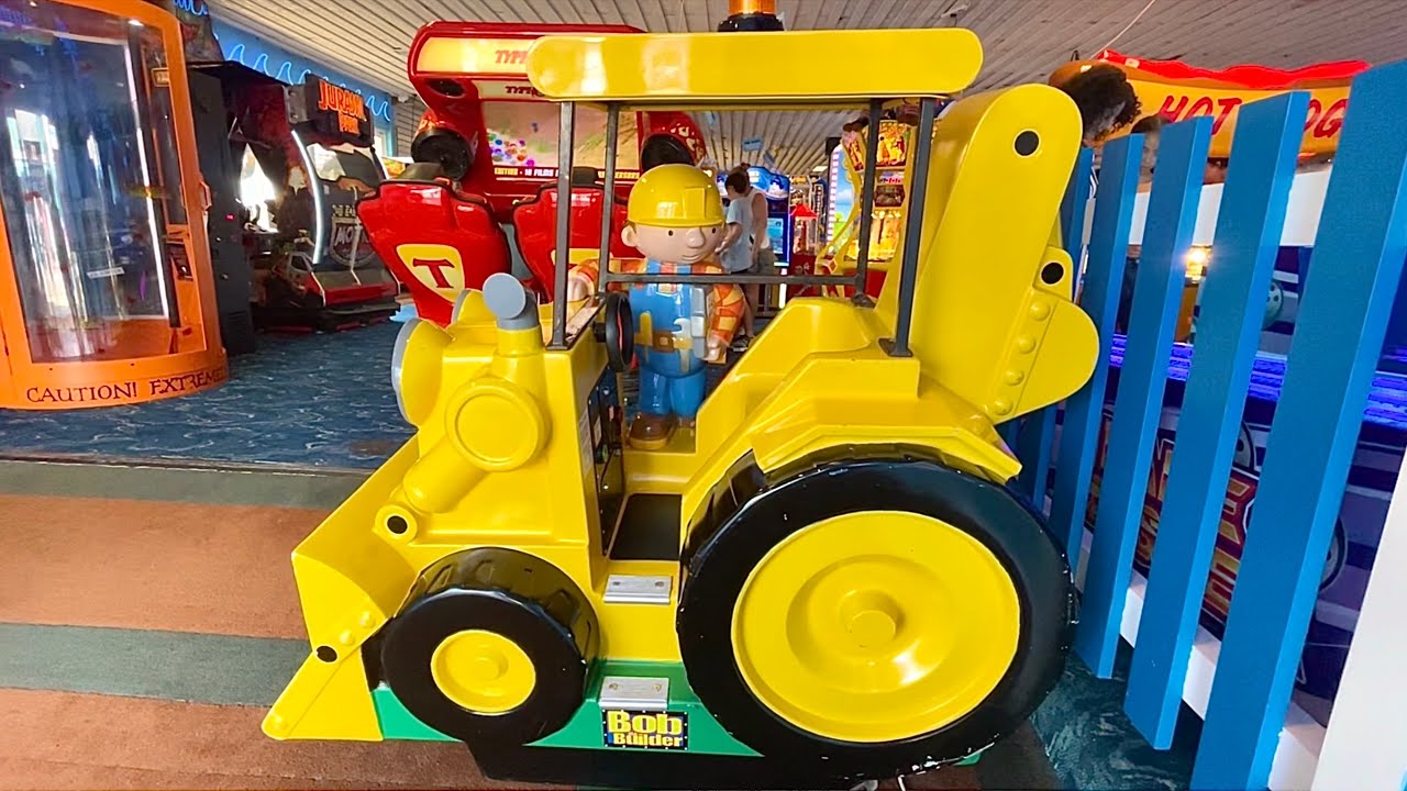 Jolly Roger Bob The Builder Scoop Coin Operated Kiddie Ride