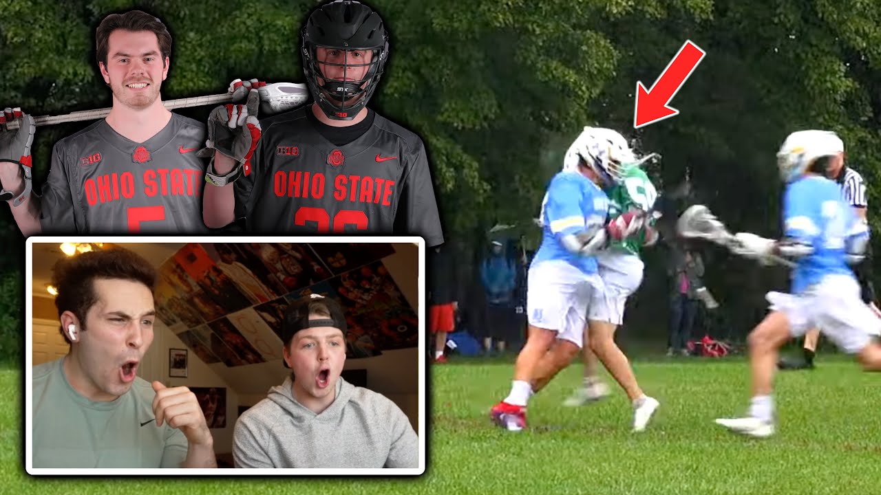 D1 LACROSSE PLAYERS REACT TO TEAMMATES’ HIGHLIGHTS!!