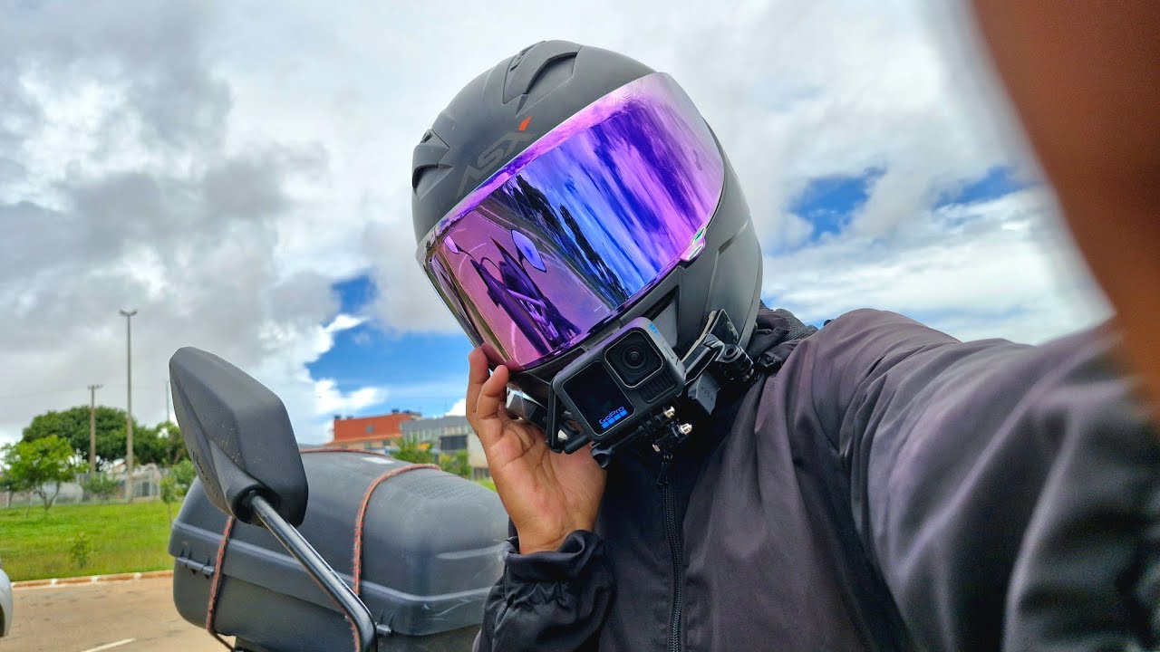 venha pilotar comigo / minha experiência com a GOPRO 13 | vlog de moto (NMAX 160) 