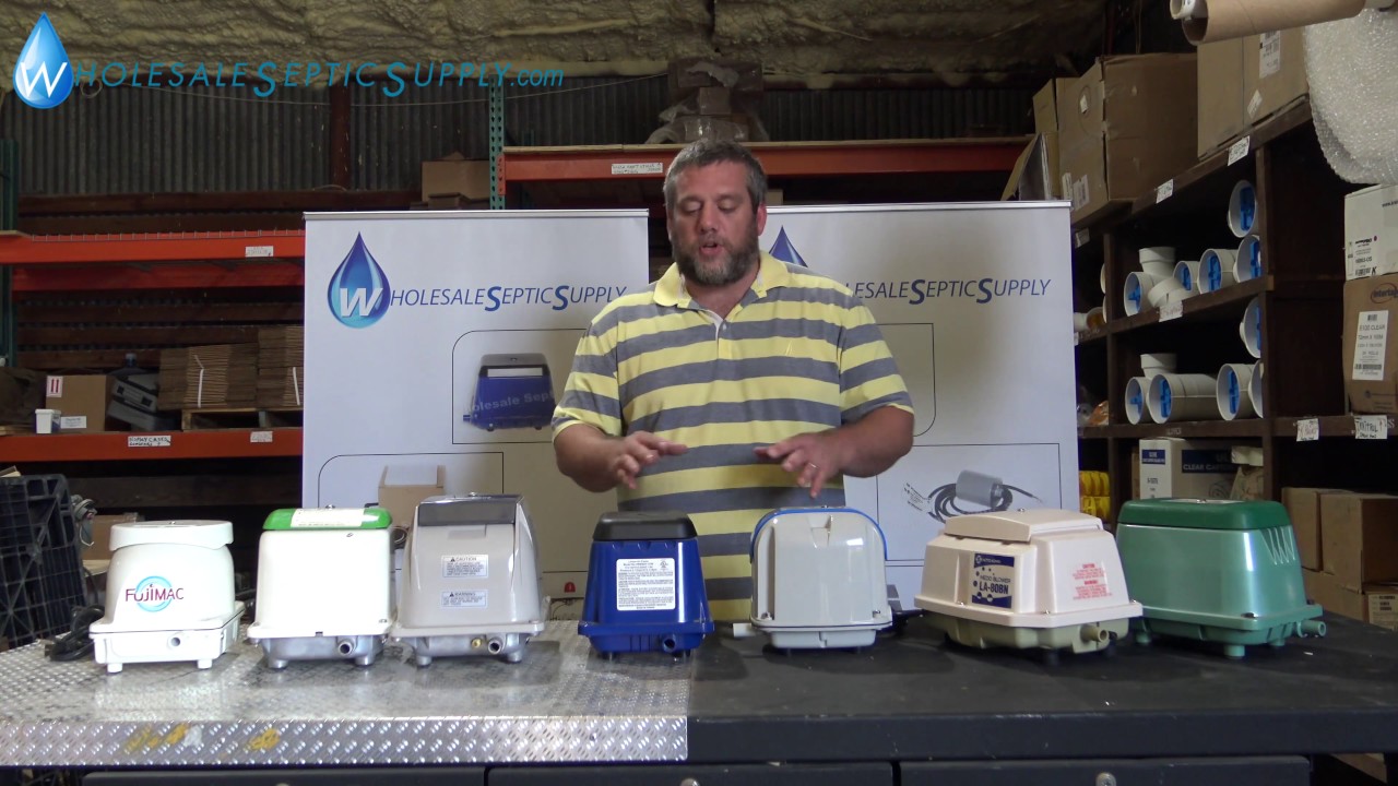 Choices in Septic Aerators/Air Pumps