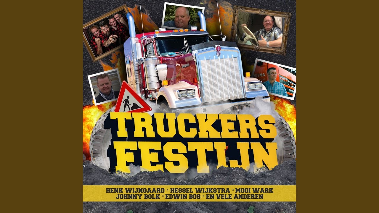 Truckchauffeur in hart en nieren