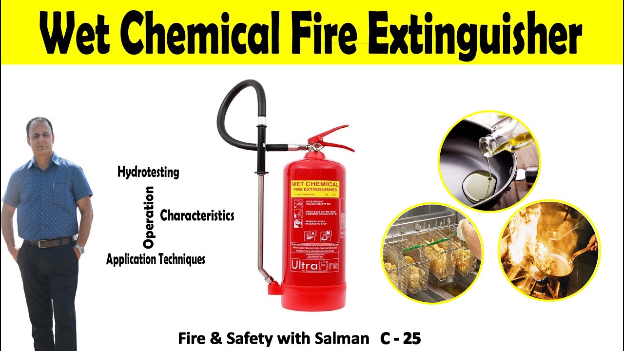 Wet Chemical Fire Extinguisher