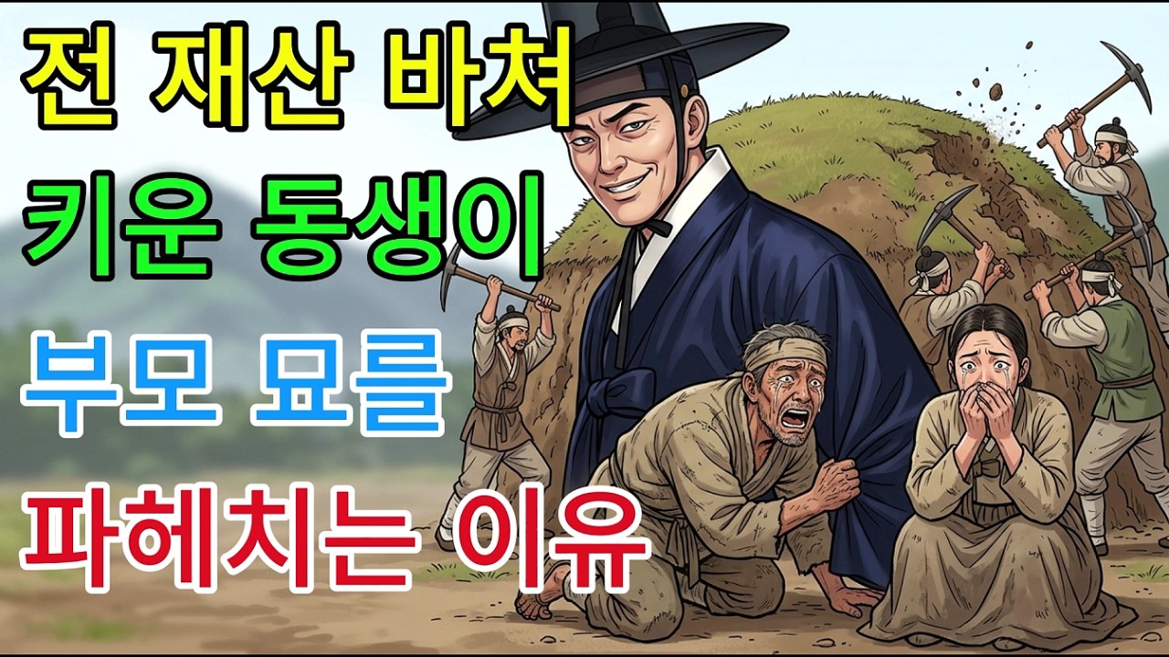 전 재산 바쳐 키운 동생이 부모님 산소를 파헤치는 이유