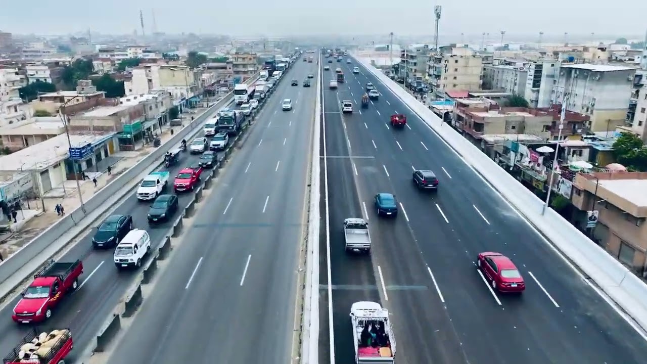 بدء التشغيل التجريبي لمشروع توسعة ورفع مناسيب كوبري العامريةالمتقاطع مع مسار القطار الكهربائي السريع
