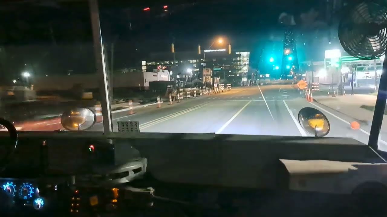 Bus 147 Front Seat Ride Along | 2004 Blue Bird 3800 (DT466E/Allison MD3060)