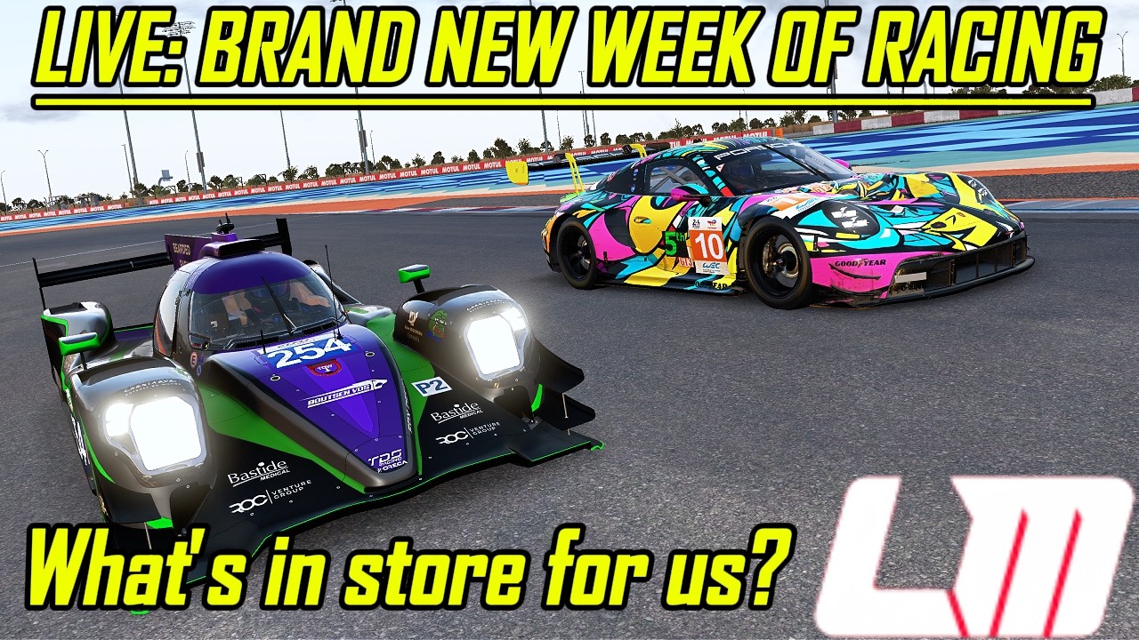 LIVE: 🔴 BRAND NEW Week Of Racing | LMU Ranked Racing