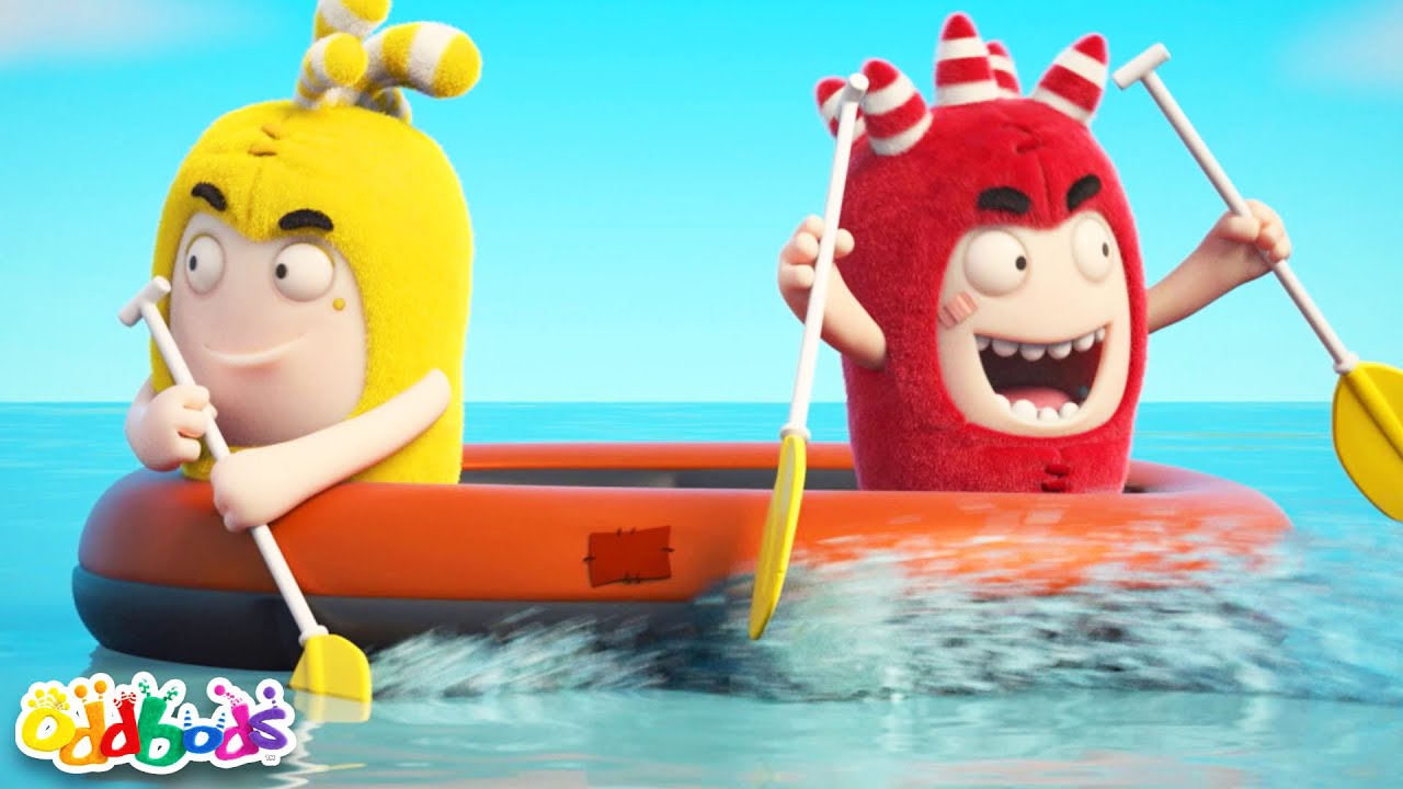 🚣‍♂️ Вёсла на борт!  | Чуддики | Смешные мультики для детей Oddbods