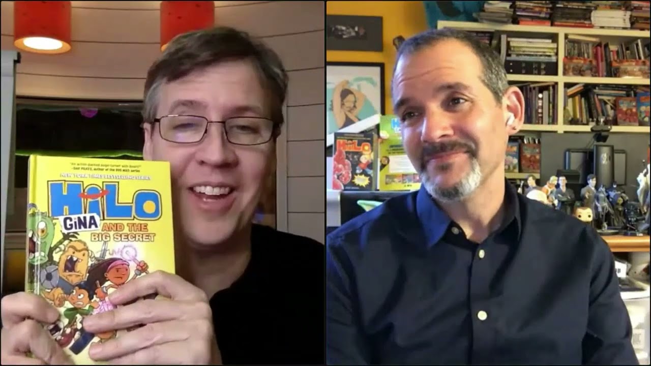 Bestselling HILO creator Judd Winick in conversation with Wimpy Kid author Jeff Kinney
