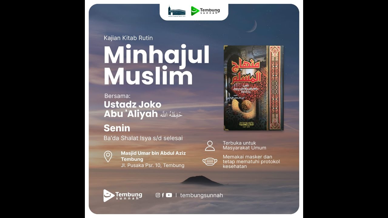 [26-01-2026] MINHAJUL MUSLIM - USTADZ JOKO ABU ALIYAH حفظه الله