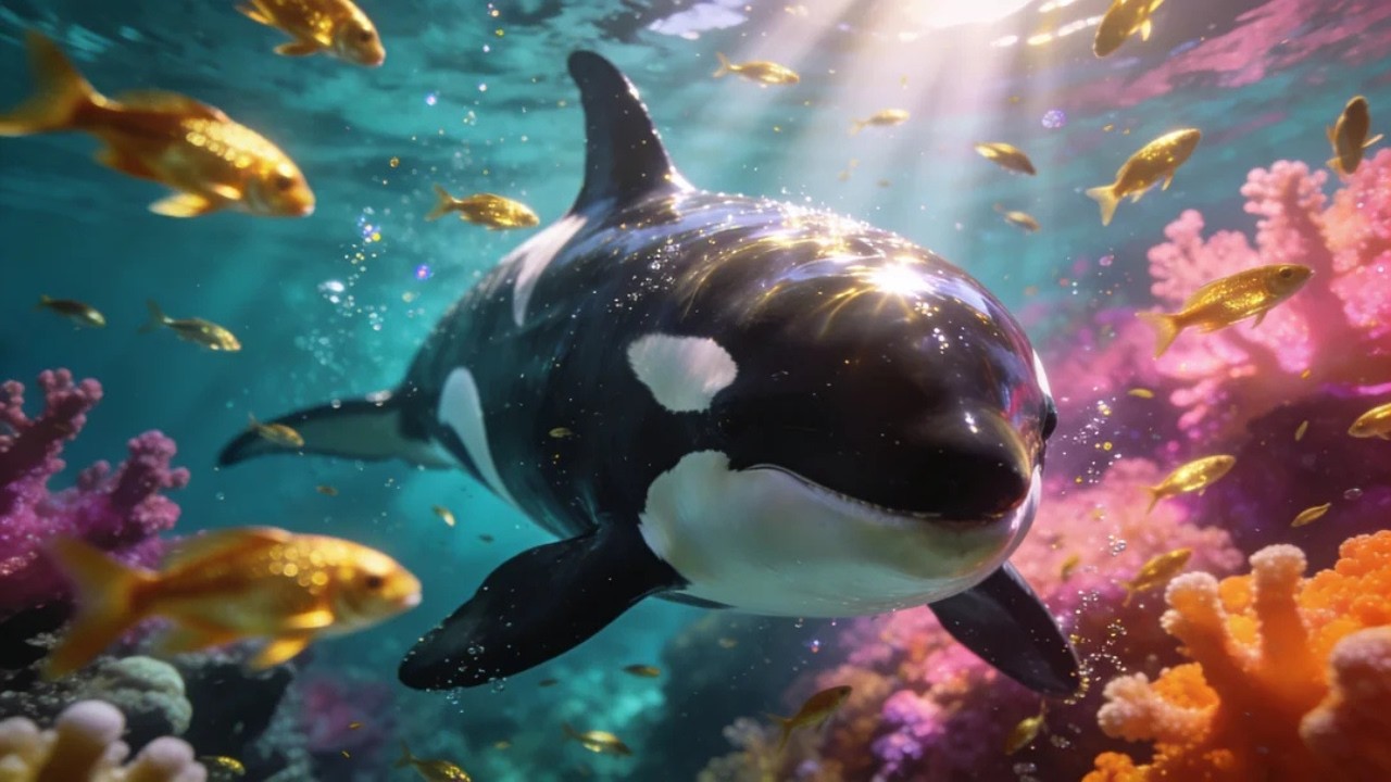 Soothing Coral Reef Aquarium Ambience: Serene Ocean Melodies for Deep Sleep & Focused Study #41