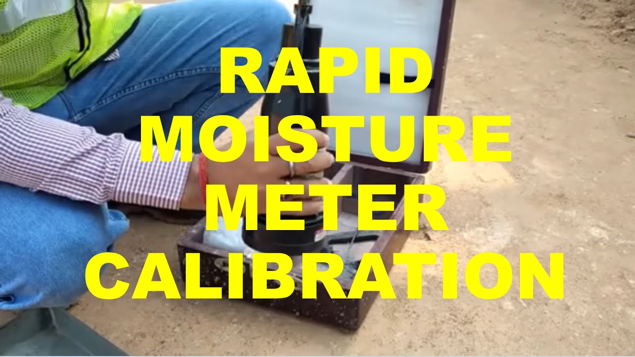 RAPID MOISTURE METER CALIBRATION