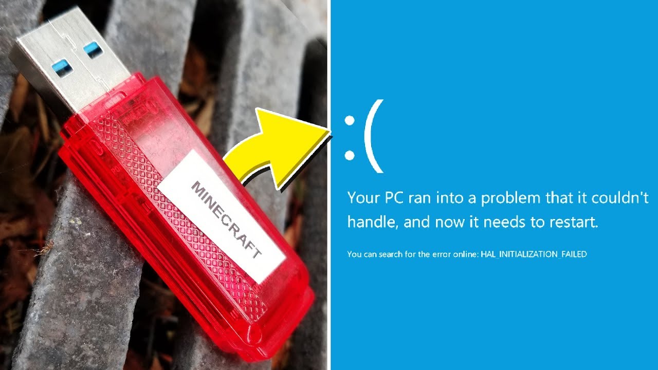 That Minecraft USB gave me a Virus..