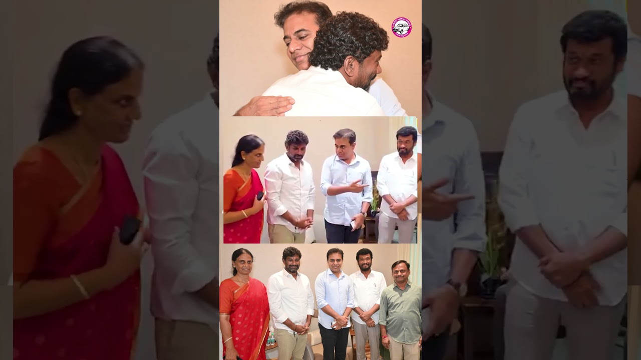 Former MLA Balka Suman Met BRS Working President KTR After Being Released on Bail | #BalkaSuman
