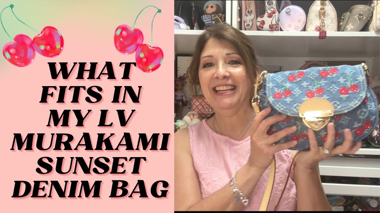 WHAT’S IN MY LV MURAKAMI SUNSET DENIM BAG. 9/2025