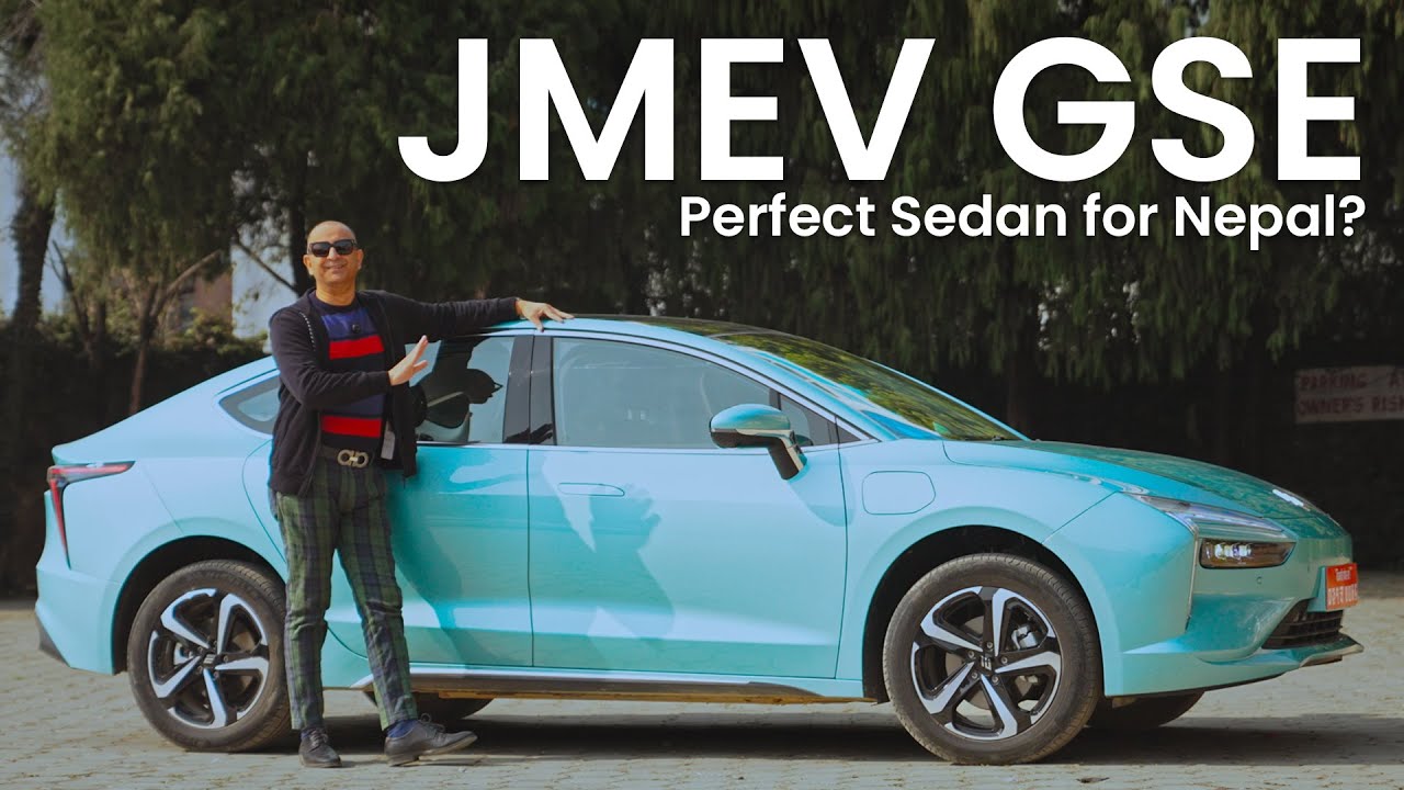 JMEV GSE Electric Sedan now in Nepal Full view in Detail | बिजुली गाडी | Lokesh Oli
