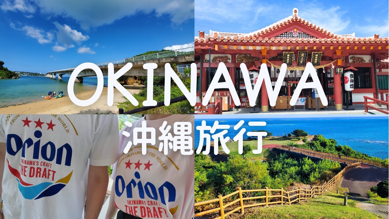【沖縄】2泊3日で沖縄本島を一周してきたよ～🌴🌺✈