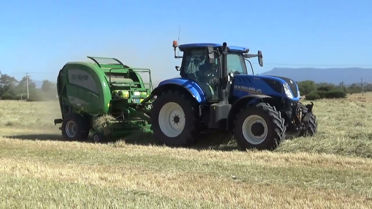 Denbury Grass Straw Baling 2026 Part 1.