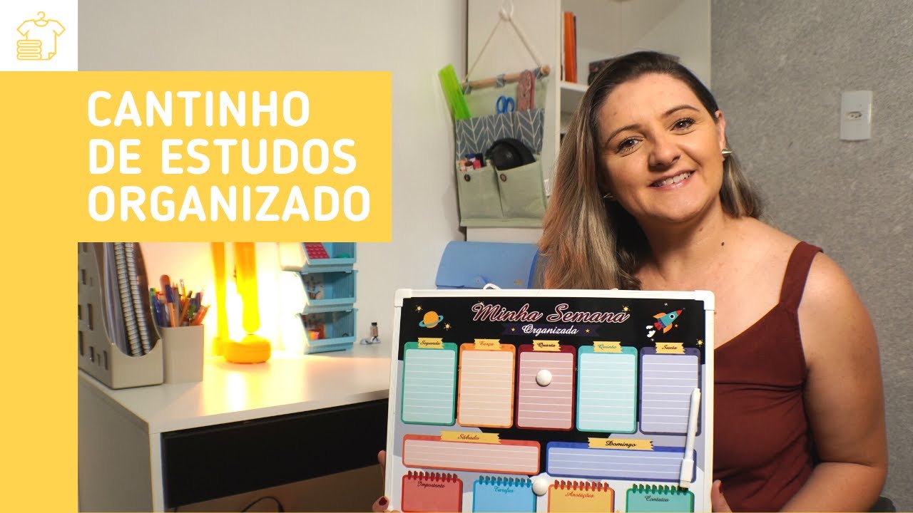 7 ORGANIZADORES PARA MONTAR UM CANTINHO DE ESTUDO EM CASA | #crisribeirotv #giga