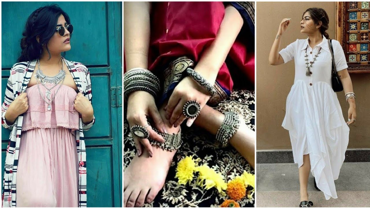 Oxidised Jewellery Indo-Western Look | Indo-Western Look | Prerana Aditi | Be Your Own