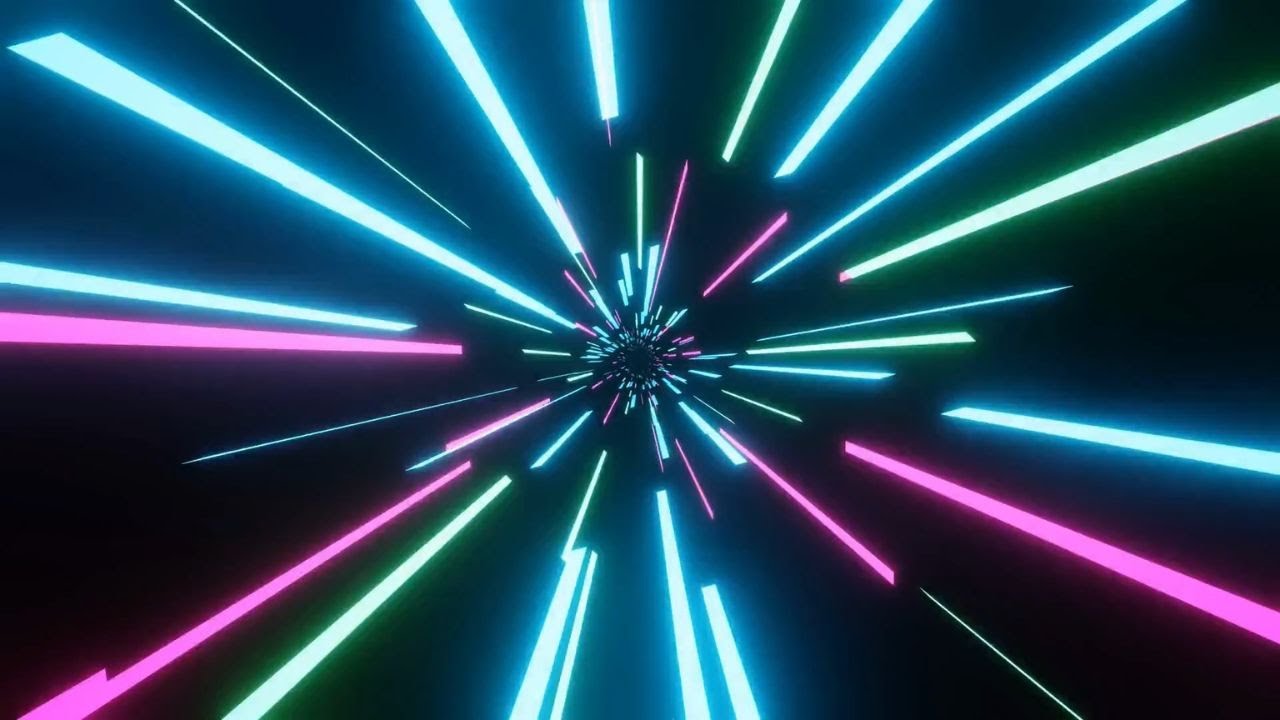 Colorful Lights Flashing Party Disco Colors Effect