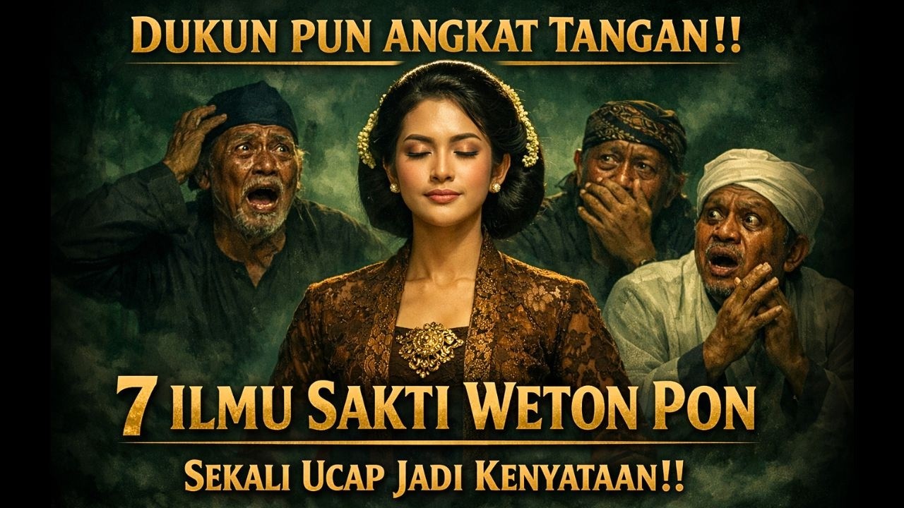 NGERI BANGET‼️7 ILMU SAKTI WETON PON BIKIN DUKUN KEWALAHAN‼️
