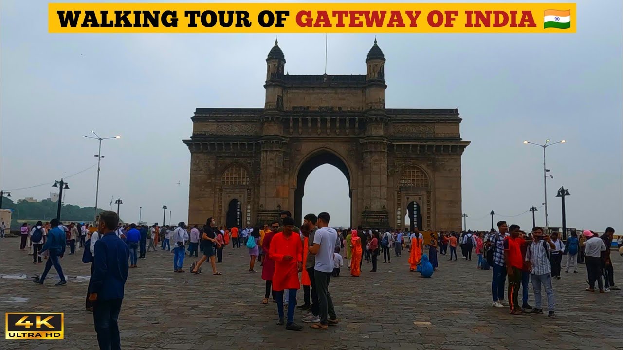 🇮🇳 The Gateway of India: Mumbai's Iconic Landmark | 4K HDR Walking Tour