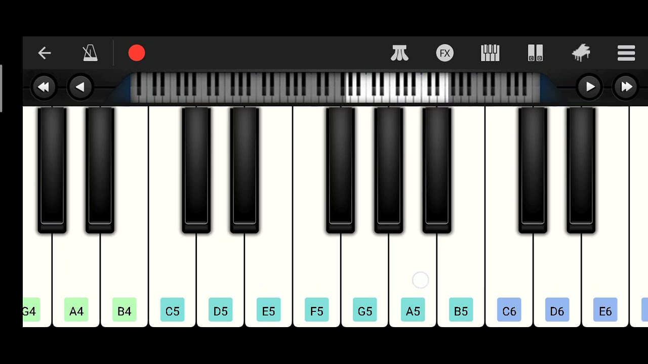 River Flows In You (piano) keys on the comments below👇